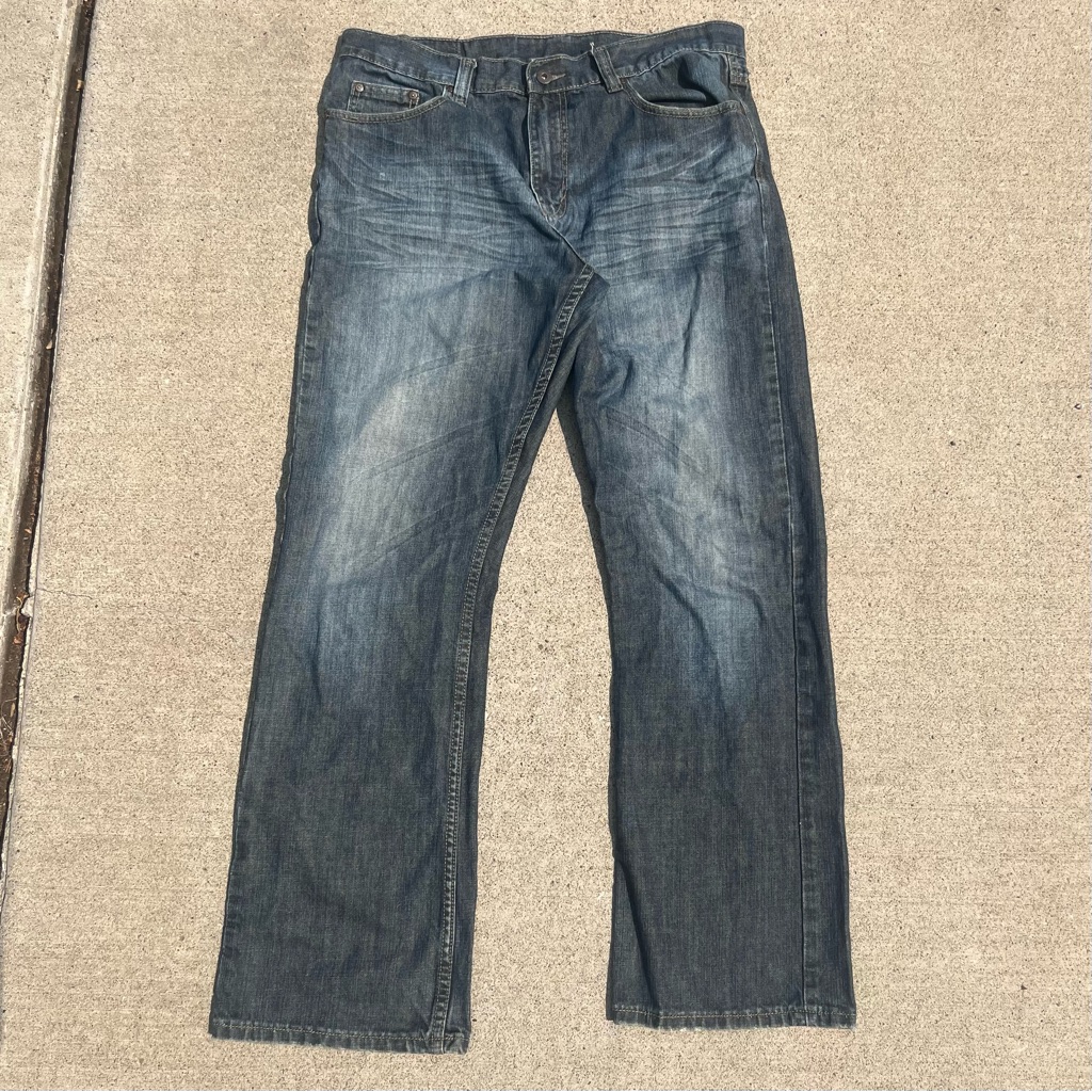 Flypaper Dark Faded Wash Jeans